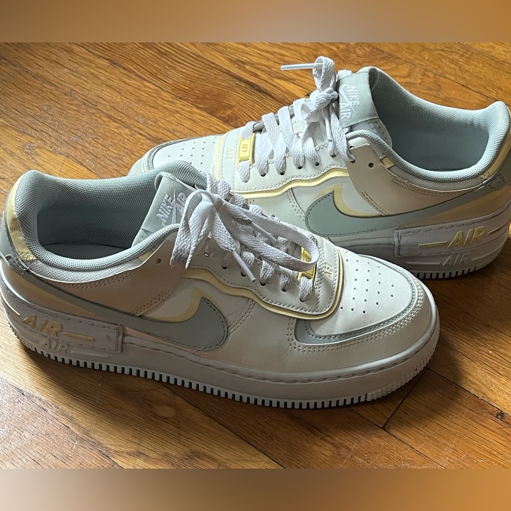 Nike AF1 Shadow - Sail/Citron/Pearl - 8.5